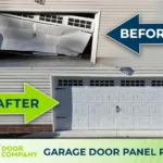 Before After Panel Repair A1 Door Co
