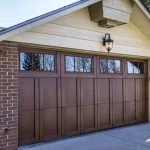 wood garage door