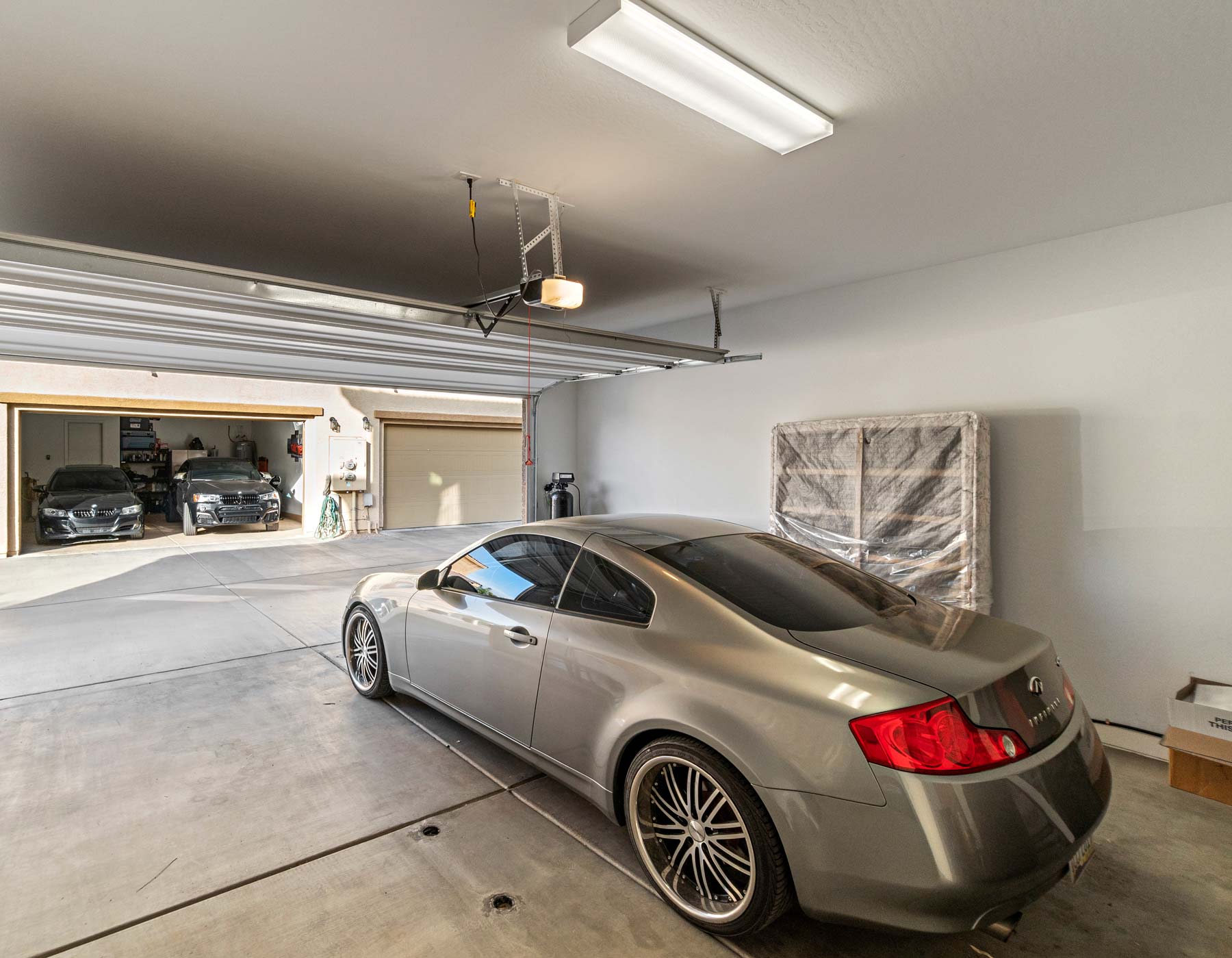 Garage Door Opener with Car