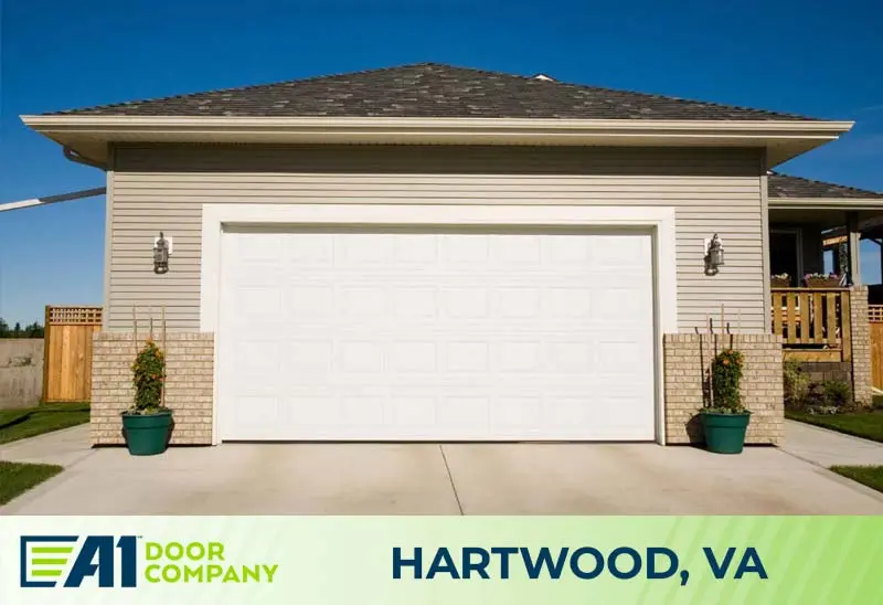 Hartwood Garage Door Home Freshly finished service