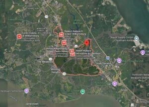 Williamsburg City Map