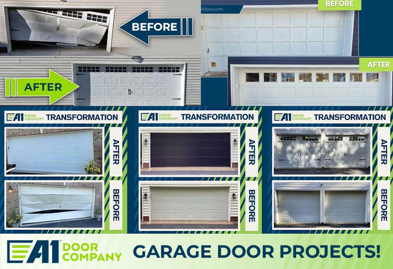 Garage Door Projects Gallery A1 Door Co