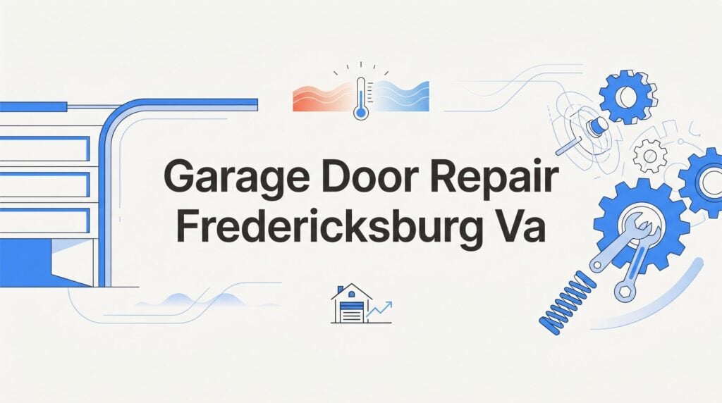 Garage Door Repair in Fredericksburg Va