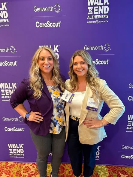 a1 door company at alz event