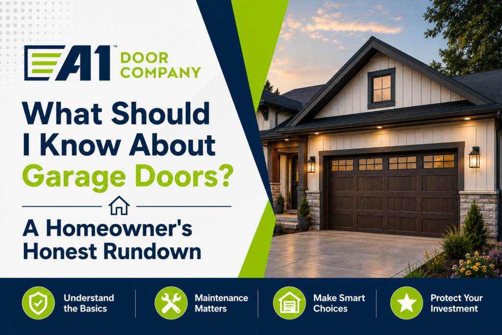 what should i know about garage doors?