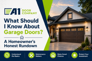What Should I Know About Garage Doors? A Homeowner’s Honest Rundown