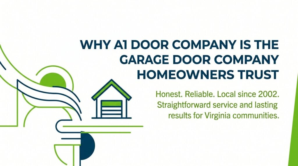why a1 door company is the garage door company homeowners trust