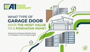 What Type of Garage Door Adds the Most Value to a Powhatan Home?