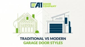 Modern vs. Traditional Garage Doors: What Glen Allen Homeowners Prefer