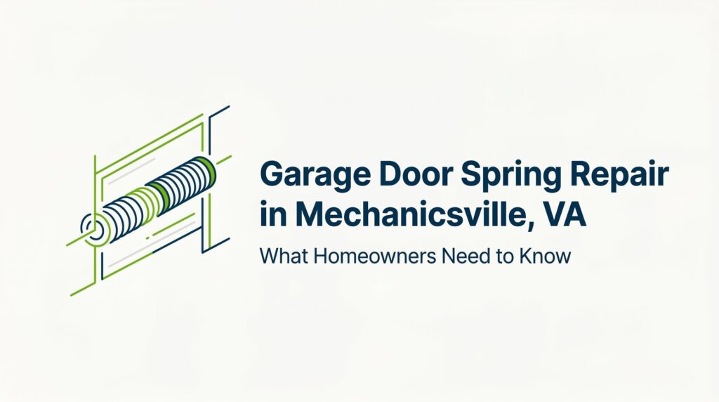 garage door repair mechanicsville