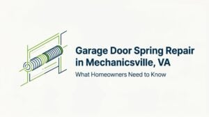 Garage Door Spring Repair in Mechanicsville, VA: What Homeowners Need to Know