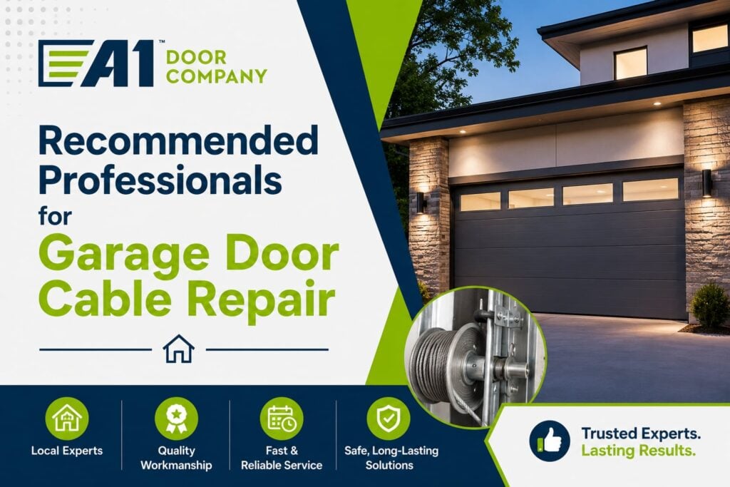 recommended professionals for garage doro cable repair