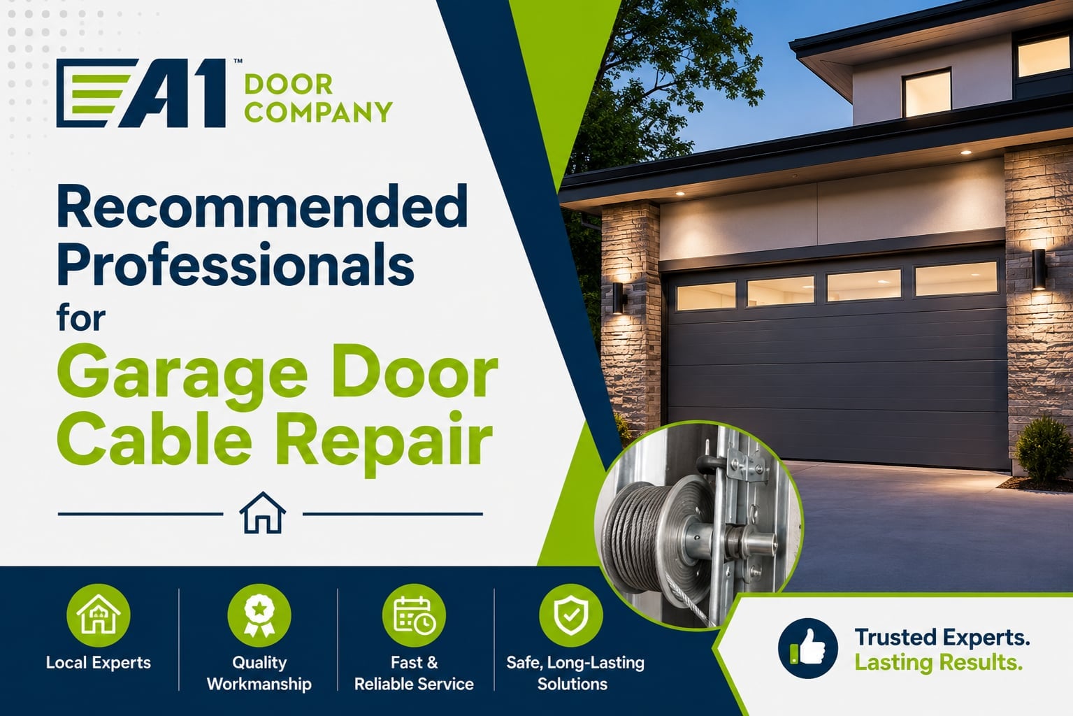 Who Are the Recommended Professionals for Garage Door Cable Repair?