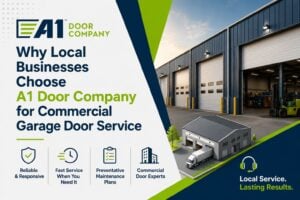 Why Local Businesses Choose A1 Door Company for Commercial Garage Door Service