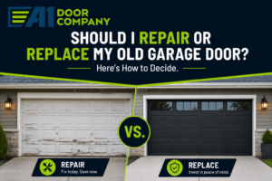 Should I Repair or Replace My Old Garage Door? Here’s How to Decide