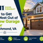 how to get the most out of a new garage door in richmond, va