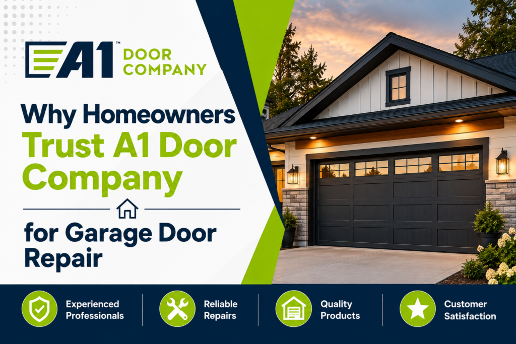 why homeowners trust a1 door company for garage door repair